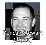 Duncan Stewart, Shihan (Japan)
