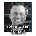 Steve Olsen, Shihan (Japan)